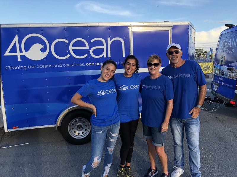 4Ocean for beach cleanup in Miami Beach